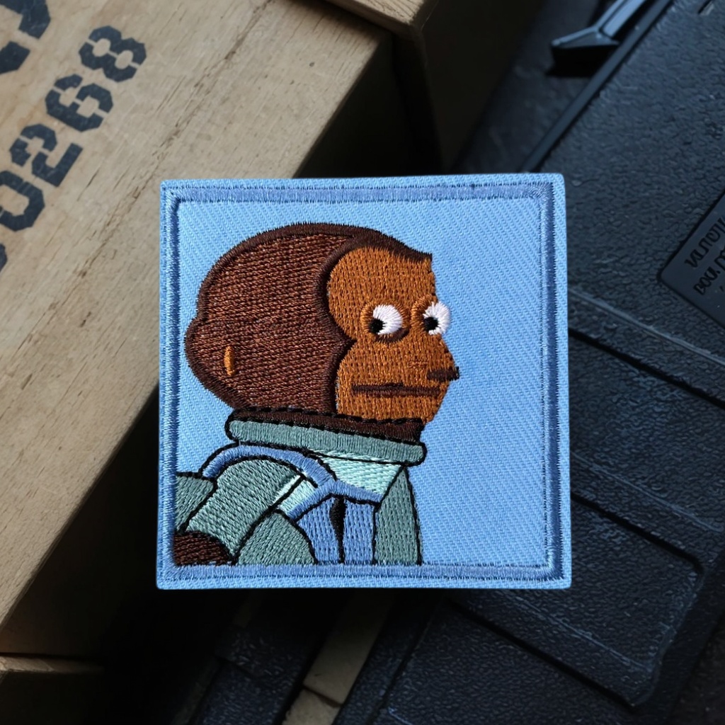 Urban Backpack Tactical - Insigne de moral d'expression de singe