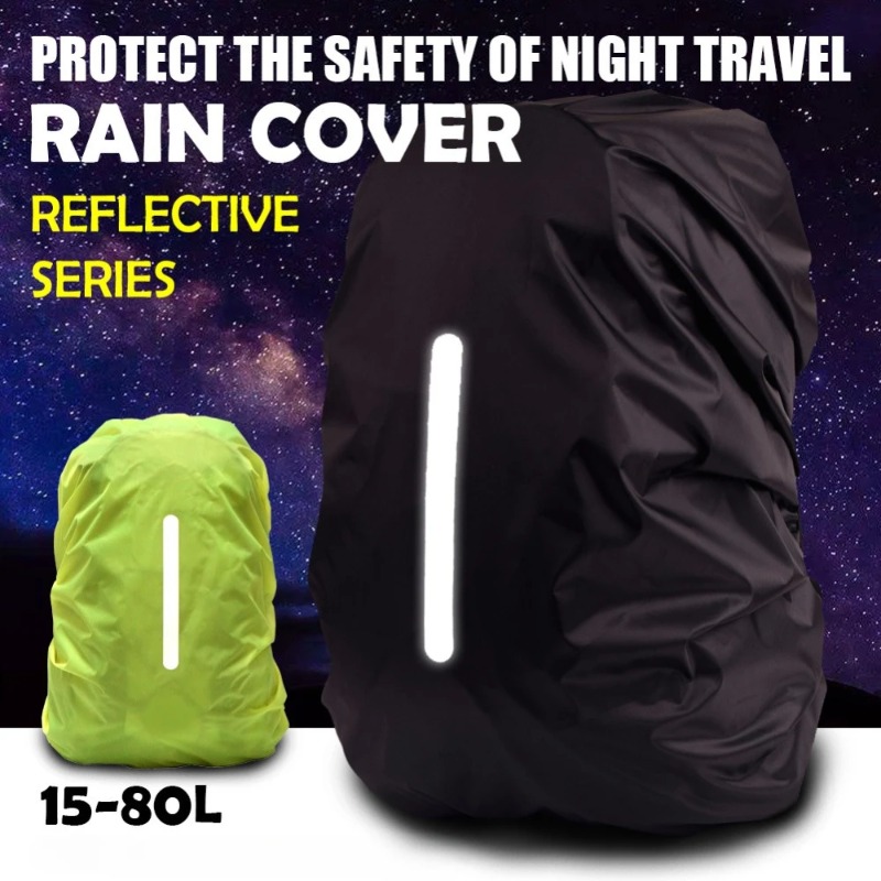 Rain Cover Backpack - Sac à dos réfléchissant étanche, housse