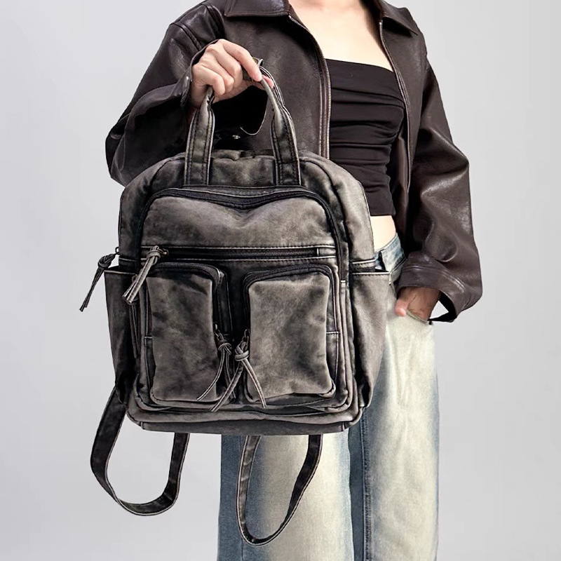 Leather Backpack Vintage - Sacs à dos de luxe en