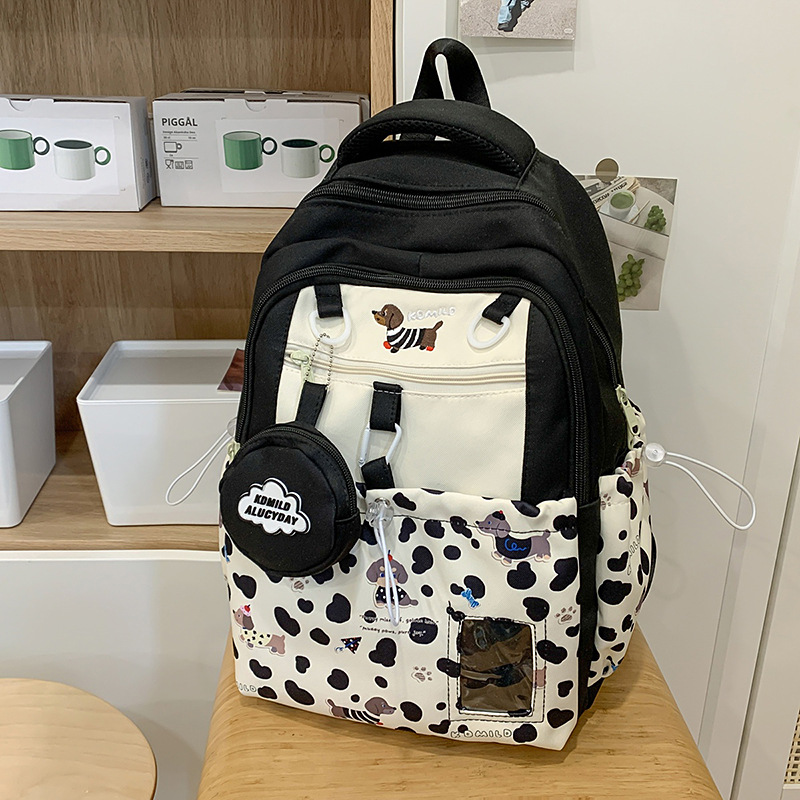 School Backpack Teen - Sac à dos tendance style universitaire