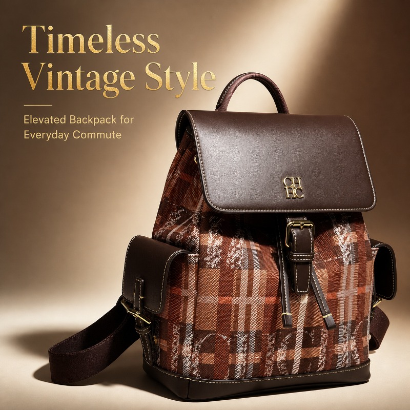 Fashion Backpack Women - Sac à dos CHHC tendance color