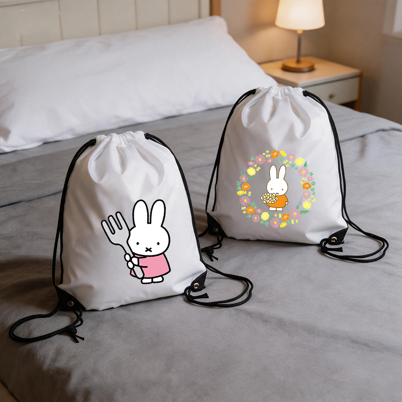 Drawstring Gym Bag - Sac à cordon Miffys pour femmes,