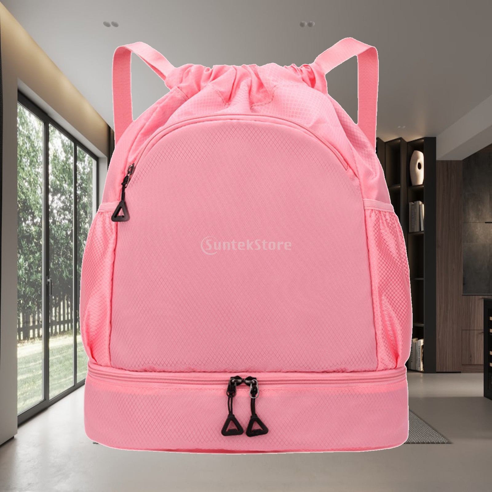Drawstring Gym Bag - Sac à dos de sport portable
