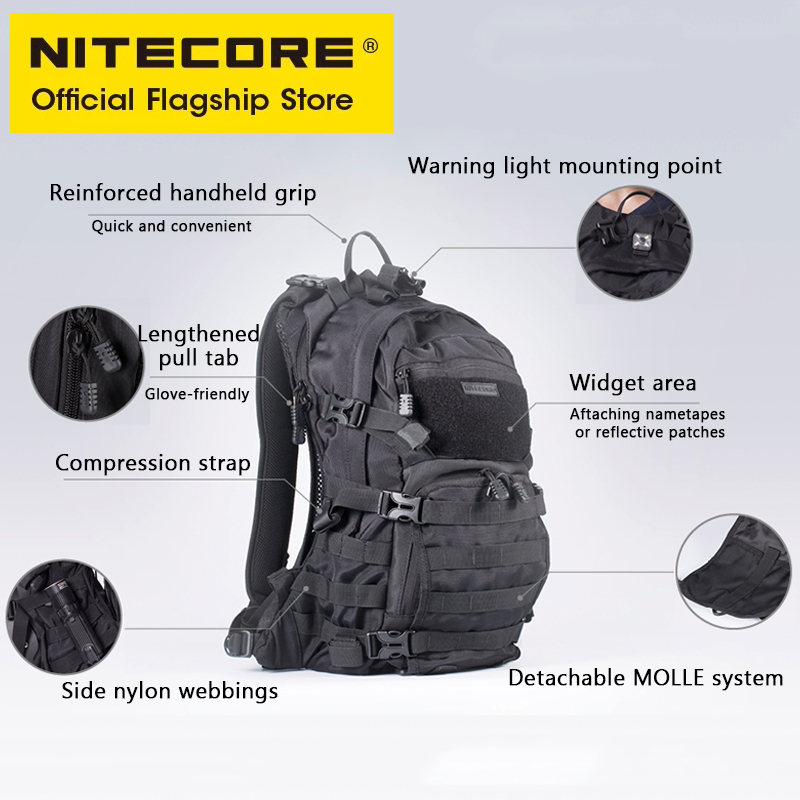 NITECORE-Sac à dos de voyage e - Rucksack Military Style avis et prix
