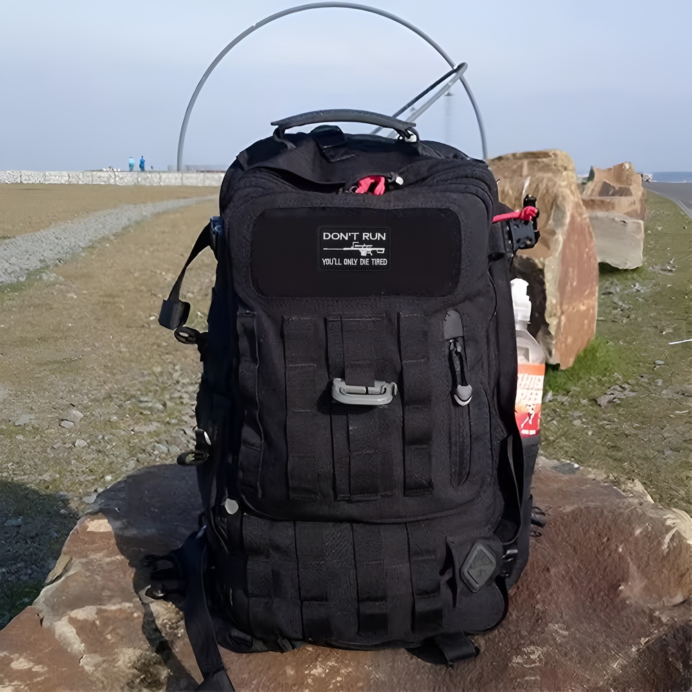 Ne courir pas amusant Meme tac - Urban Backpack Tactical avis et prix