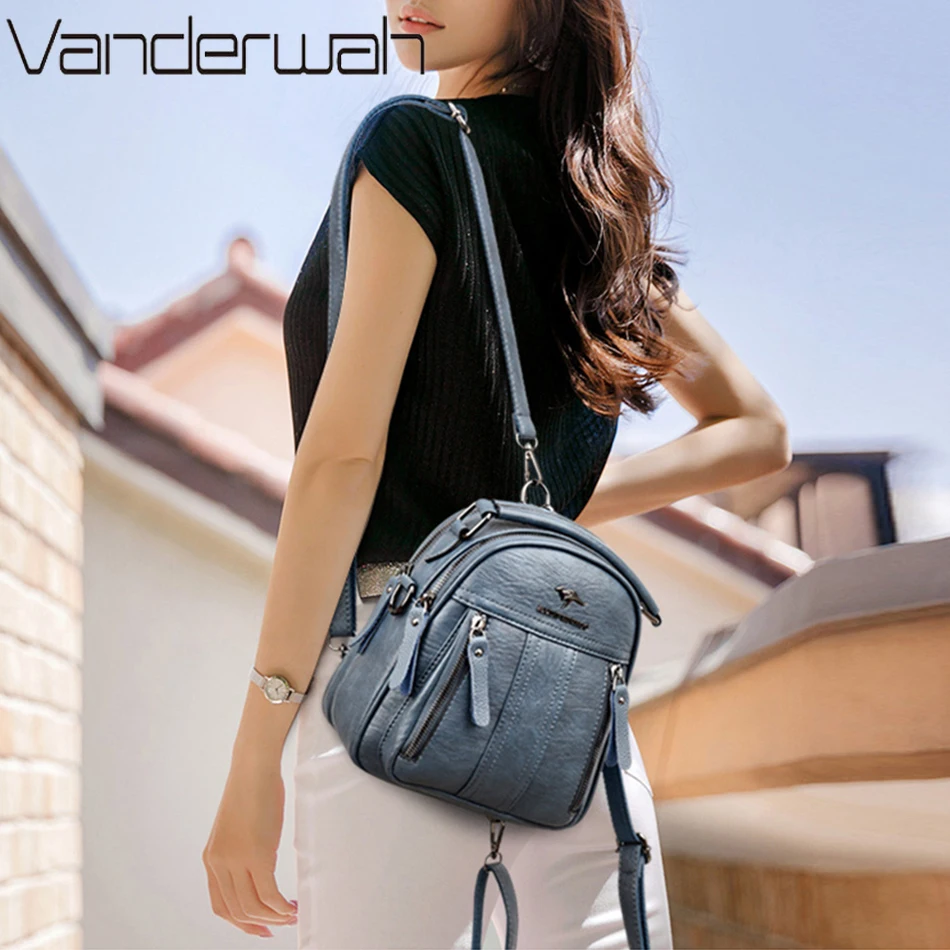 Sac à dos en cuir multifonctio - Mini Backpack Purse avis et prix