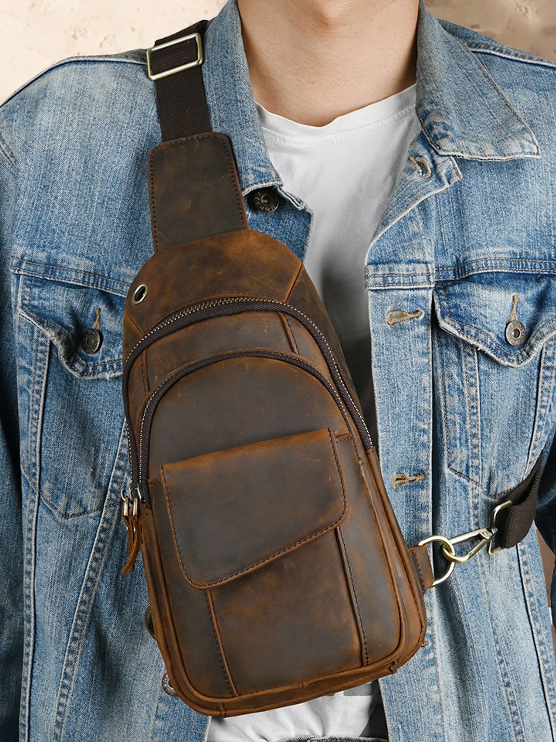 Sac de Poitrine Multifonctionn - Sling Backpack Shoulder avis et prix