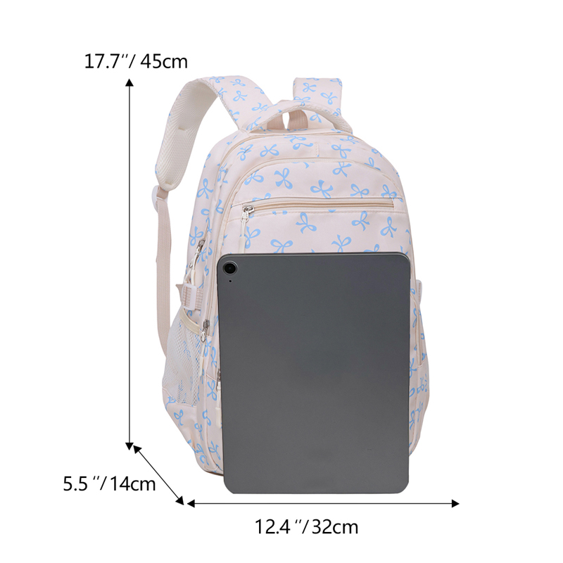Sac à dos imprimé nœud papillo - Sling Backpack Shoulder avis et prix