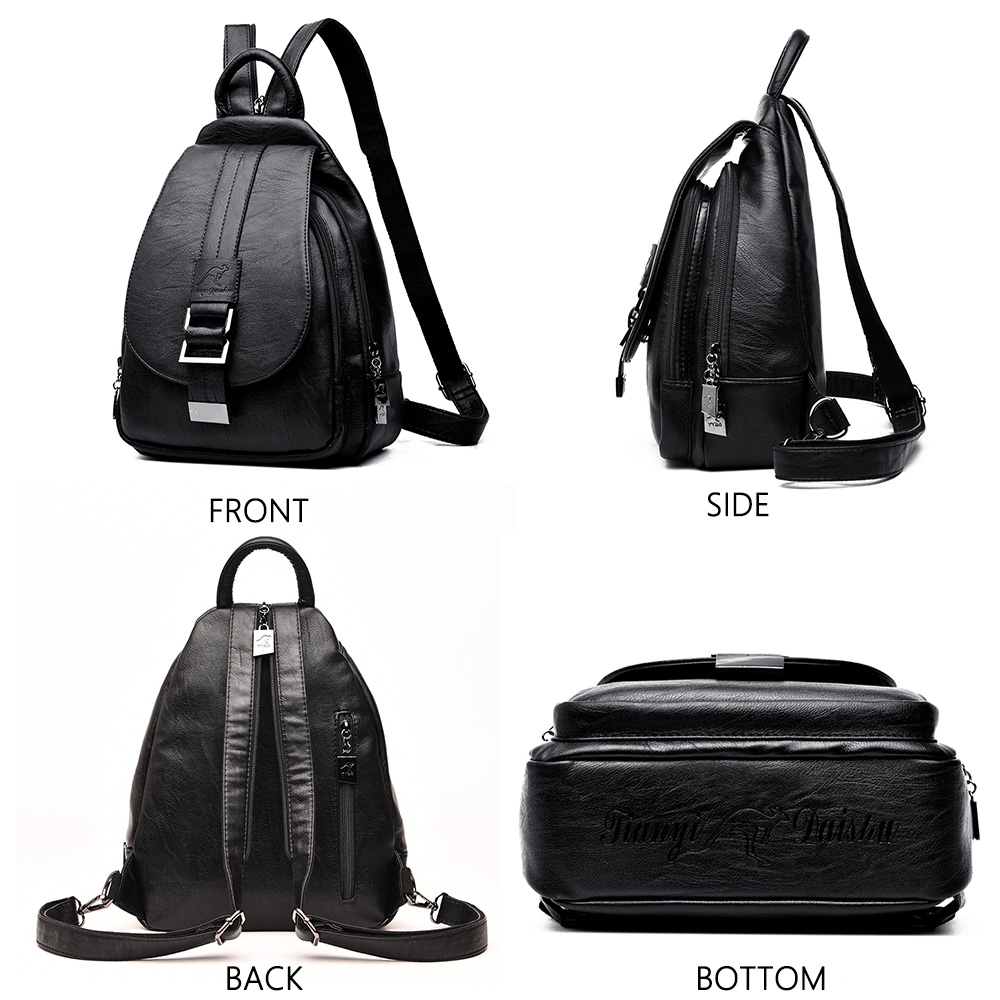 Sac à Dos de Styliste en Cuir  - School Backpack Teen avis et prix