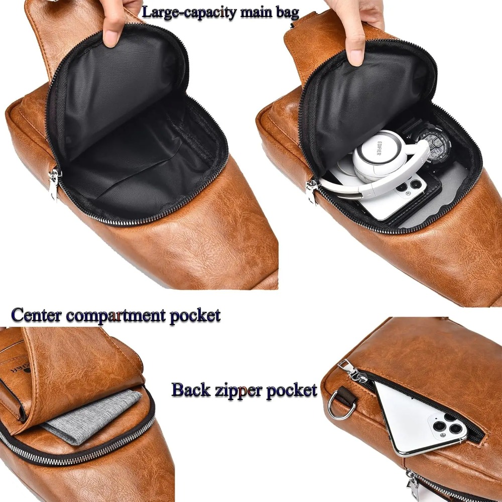Sac bandoulière pour homme, sa - Sling Backpack Shoulder avis et prix