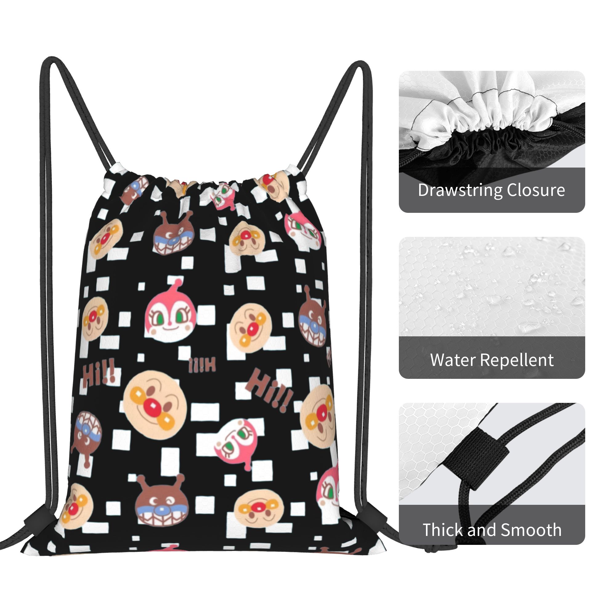 Sacs à dos personnalisés Anpan - Drawstring Gym Bag avis et prix