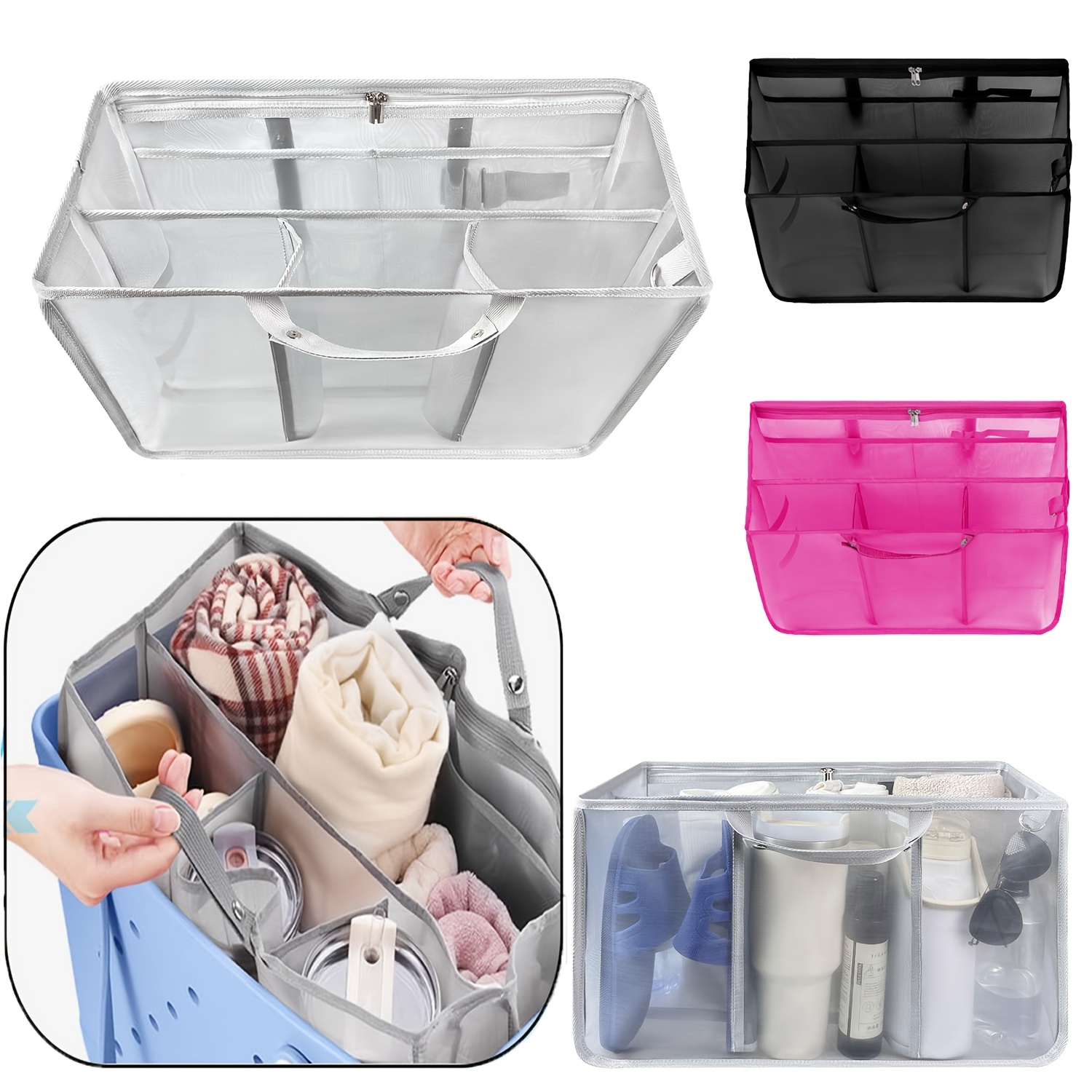 Sac en maille léger, pochette  - Backpack Insert Organizer avis et prix