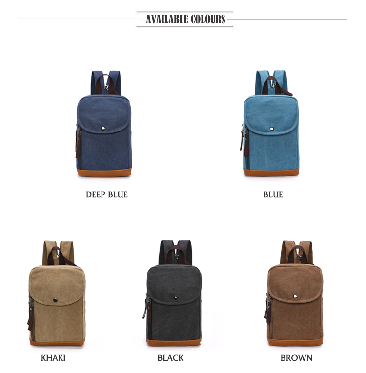 Mini sac à dos en toile pour h - Sling Backpack Shoulder avis et prix