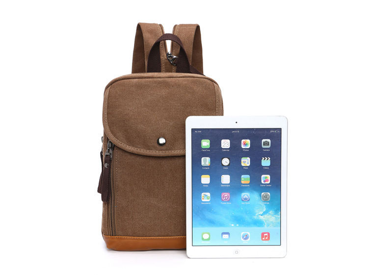 Mini sac à dos en toile pour h - Sling Backpack Shoulder avis et prix