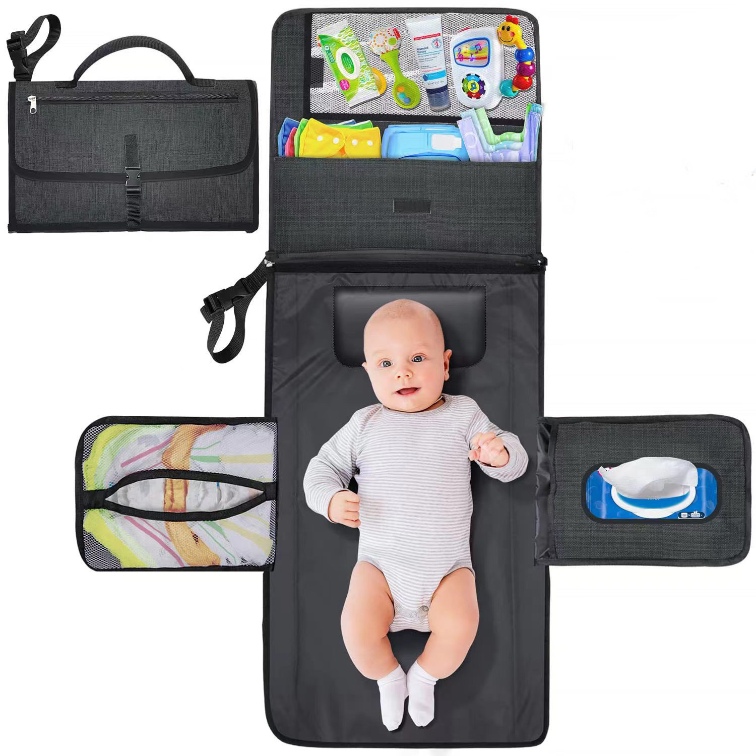 Matelas à langer Portable pour - Backpack Diaper Bag avis et prix