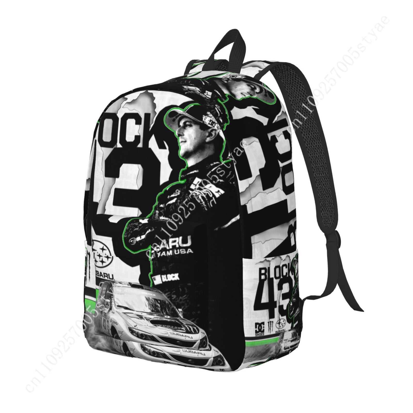 Ken Block 43 Sac à dos léger e - Canvas Backpack Casual avis et prix
