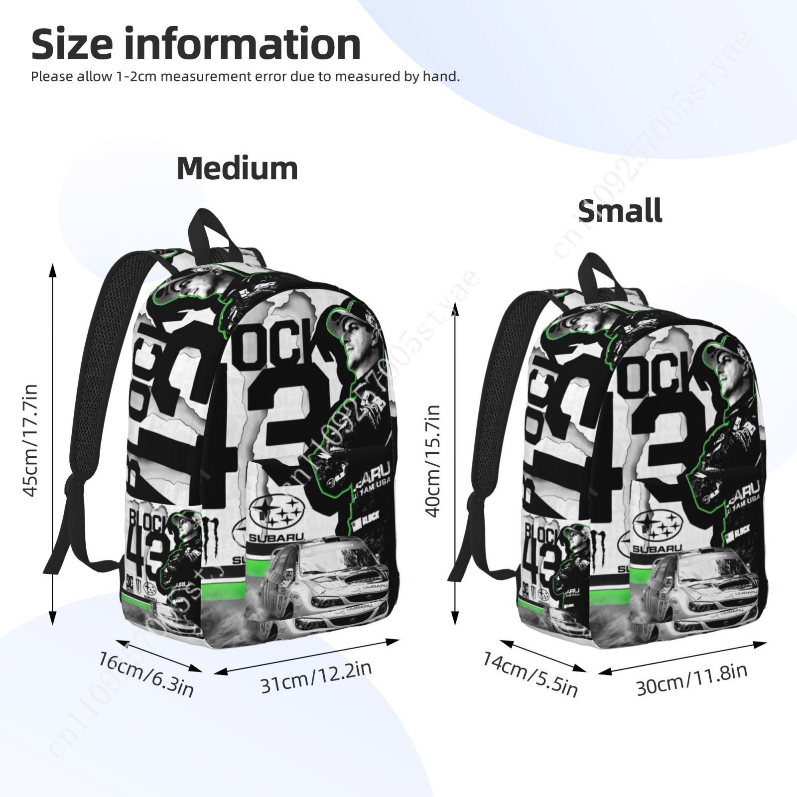 Ken Block 43 Sac à dos léger e - Canvas Backpack Casual avis et prix