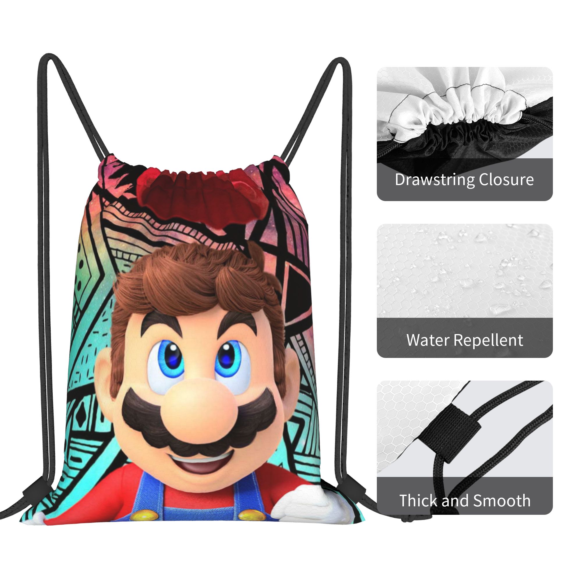 Sac à cordon personnalisé M-Ma - Drawstring Gym Bag avis et prix