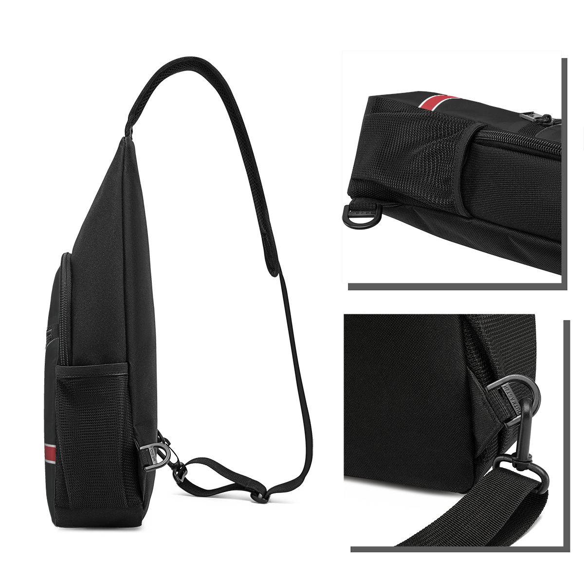 Sac de poitrine N7 avec logo p - Sling Backpack Shoulder avis et prix