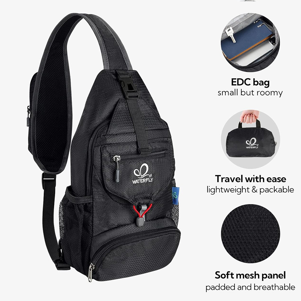 ERÜERFLY-Sac de poitrine initi - Sling Backpack Shoulder avis et prix