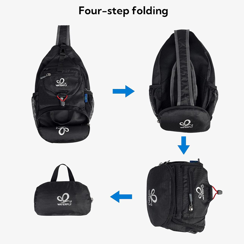 ERÜERFLY-Sac de poitrine initi - Sling Backpack Shoulder avis et prix