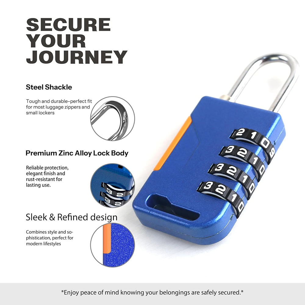 Cadenas à combinaison à 4 chif - Travel Backpack Anti Theft avis et prix